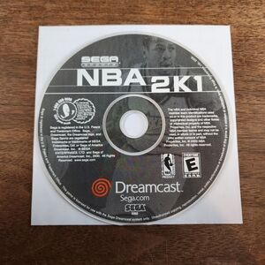 Sega Dreamcast Sega Sports NBA 2k1 Game